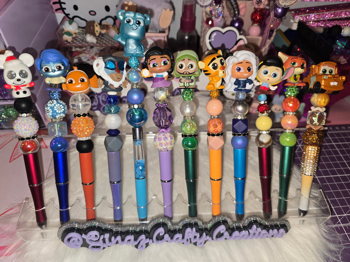 character pens